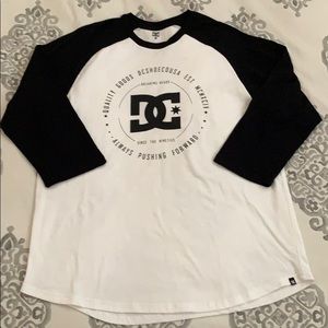 Men’s DC XXL Baseball 3/4 Sleeve T-shirt